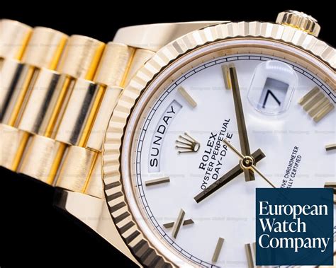 how much gold in a rolex president|rolex day date 228238.